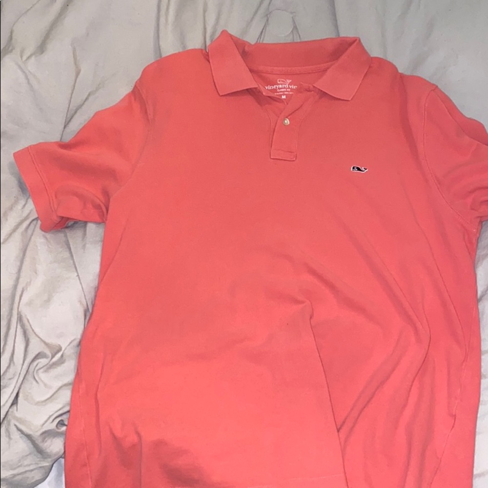Vineyard Vines Pink Polo